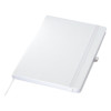 Dotted RPET A5  Notebooks White